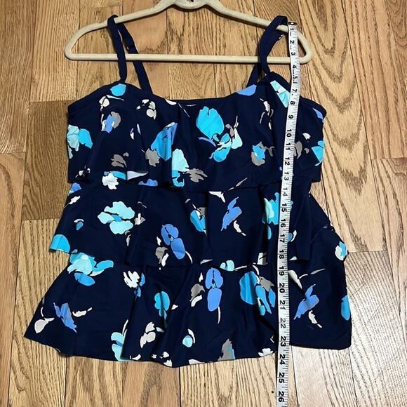 NWOT BEACH HOUSE TIERED 2 PIECE‎ SWIMSUIT SIZE 16 - Picture 8 of 9